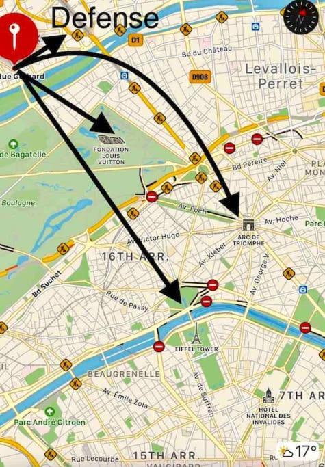 Apartment High Value Up To 4pp La Defense & Champs Elysees Puteaux